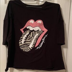 The Rolling Stones Black Tee